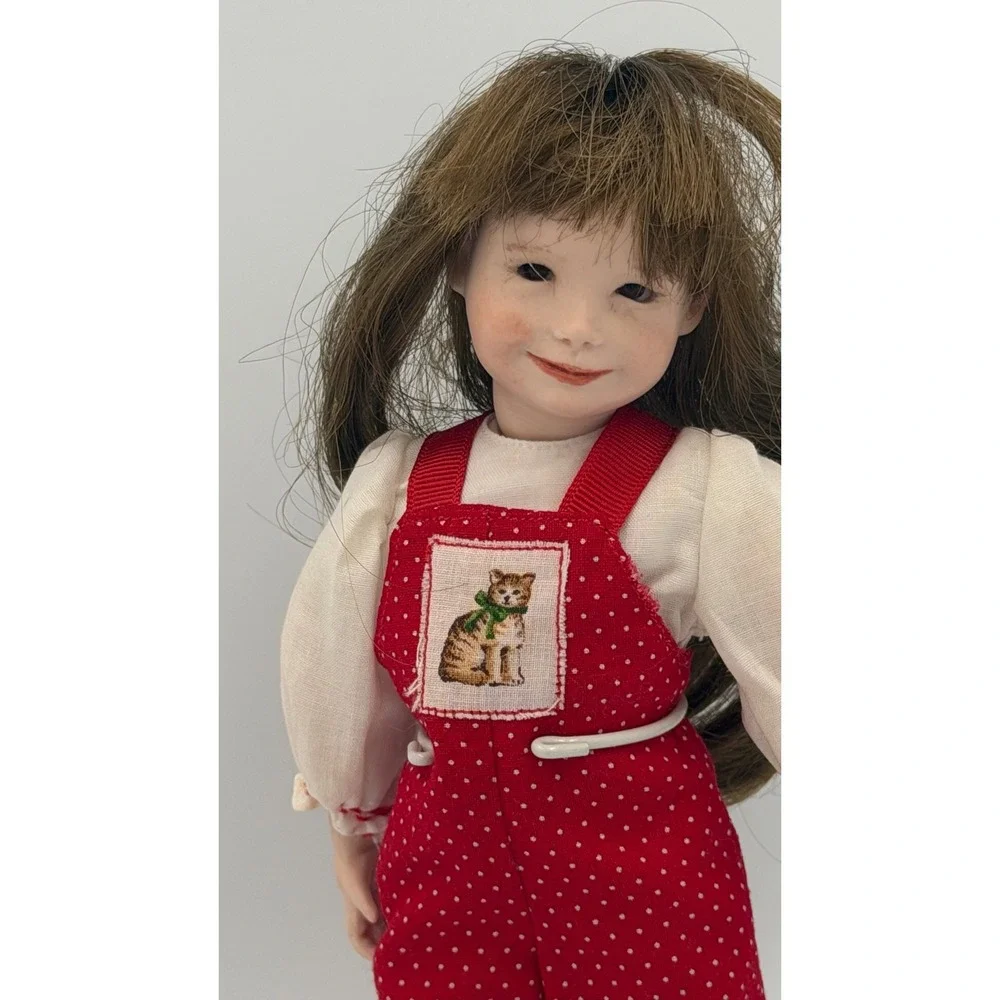 Quaker‎ Maid American Girl Series Bisque Porcelain Doll 8.5